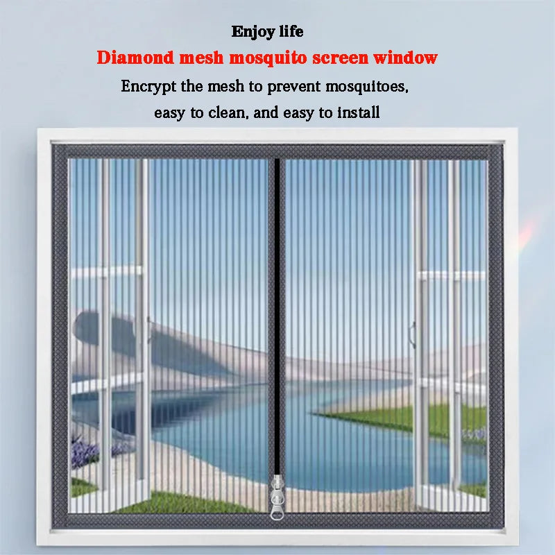 King Kong Invisible Mosquito Window Screen