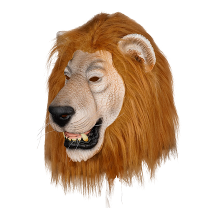 Realistic Lion Latex Mask