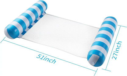 4-in-1 Inflatable Pool Hammock & Lounge Chair