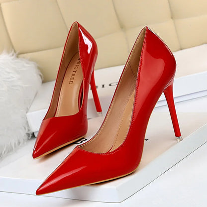 Women's Pointed Toe Super High Heel Stiletto Pumps