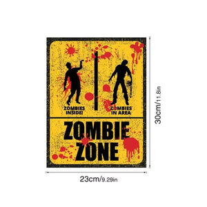 Halloween Horror Night Mural Bloody Bathroom Toilet Stickers