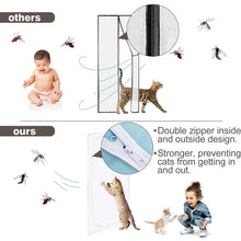 Heavy Duty Mesh Pet Door with Zippered Closure