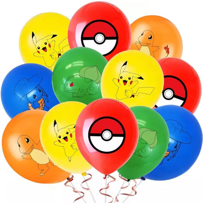 Pokemon Latex Party Balloons Set