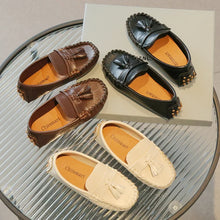 Non-slip Tasseled Casual Leather Shoes