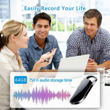 Vandlion V11 Digital Voice Recorder 32GB 64G 128GB HD One Key Recording Long-distance Dictaphone