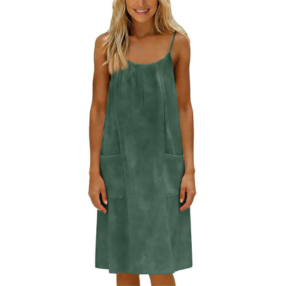 Women's  Breathable Backless Dress