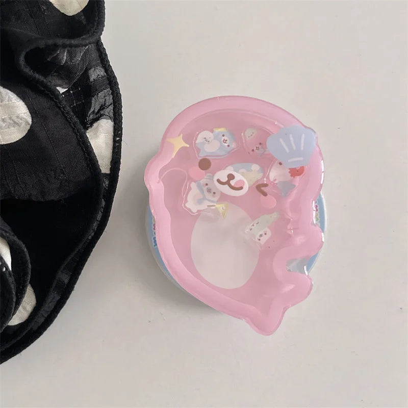 Cute Dolphin Magnetic Phone Case with Stand