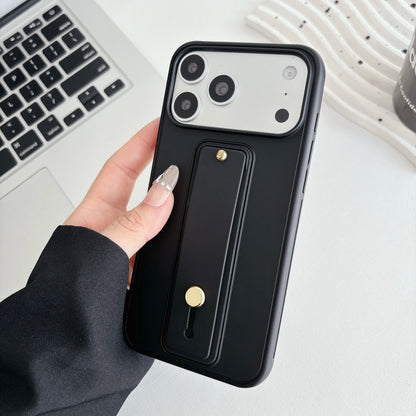 Luxury Business Wrist Strap Phone Case with Kickstand