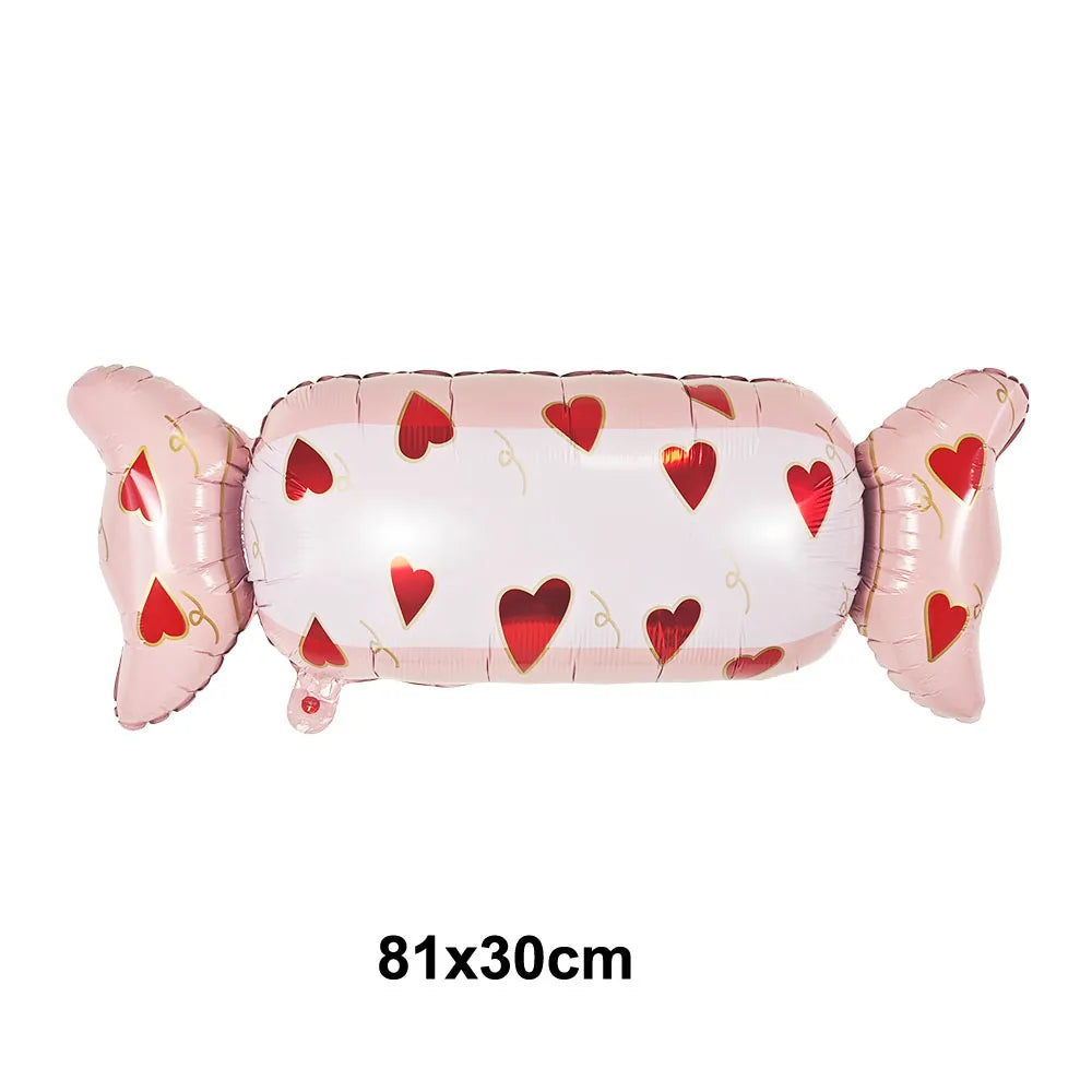 Standing Santa Claus Christmas Foil Balloon Decoration