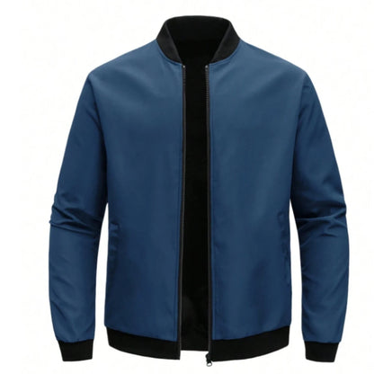 Short Loose fit Baseball Collar Jacket