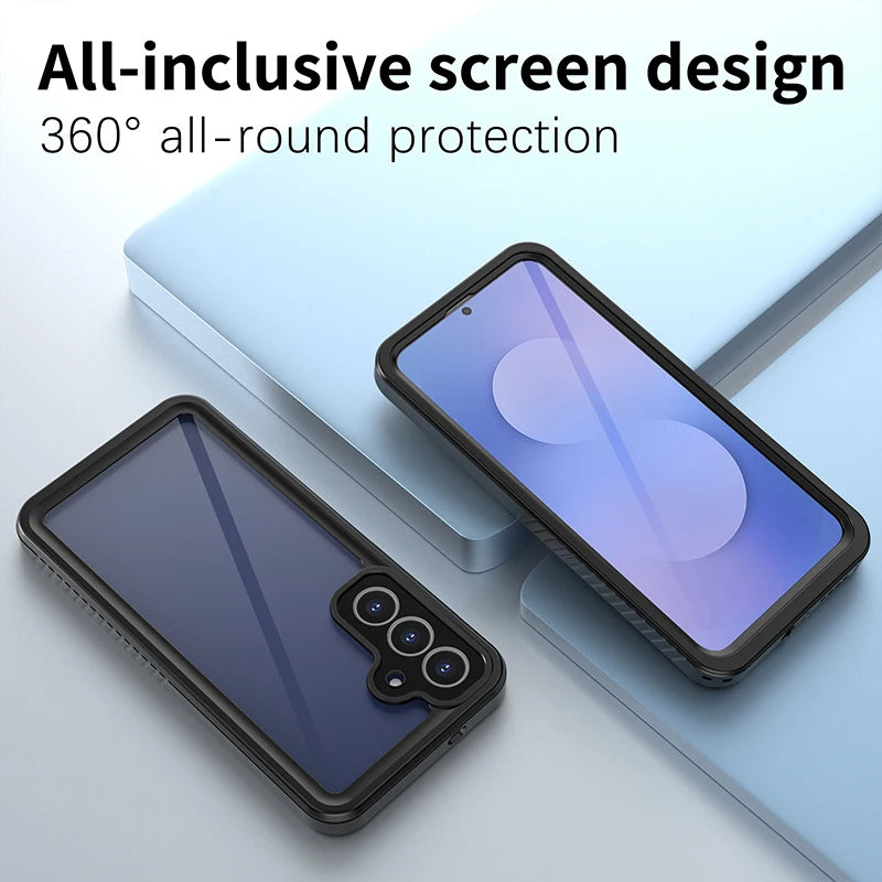 IP68 Waterproof Rugged Full-Body Shockproof Phone Case for Samsung Galaxy S Series