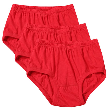 3pcs Pure Cotton Briefs