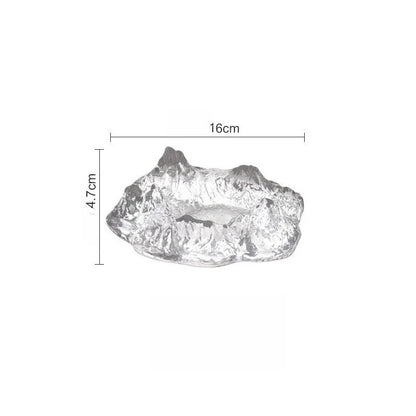 Glass Glacier Crystal Ashtray