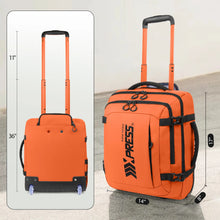 17" Carry On Lightweight Resistant Suitcase with Wheels