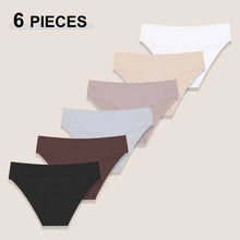 6Pcst Traceless Low Waist High Elastic Briefs