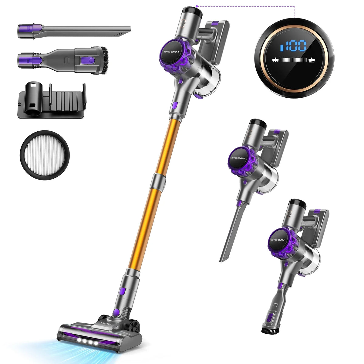 INSE S3P Cordless Stick Vacuum Cleaner