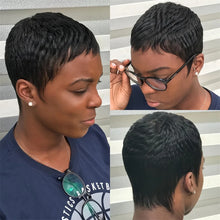 4" Short Layered Straight Pixie Cut Wig