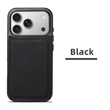 Electroplated Lychee Grain Phone Case