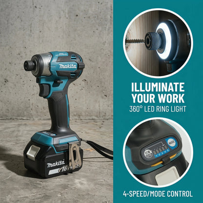 Makita DTD173 18V Cordless Brushless Impact Driver