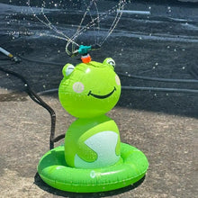 Inflatable Frog Water Sprinkler