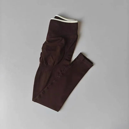 High-Waist Seamless Active Leggings
