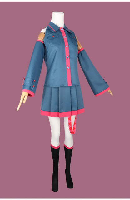 Kasane Teto Cosplay Costume & Wig Set