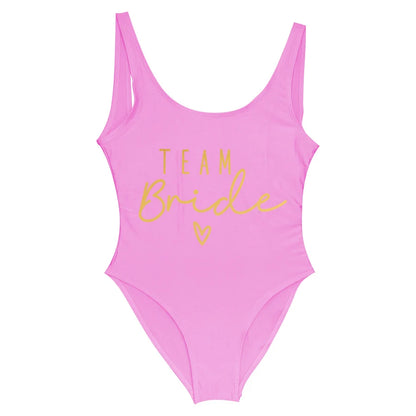 Team Bride One-Piece Swimsuit