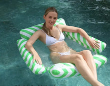 Inflatable Pool Float Hammock with Arms