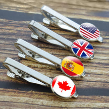 National Flag Metal Tie Clip