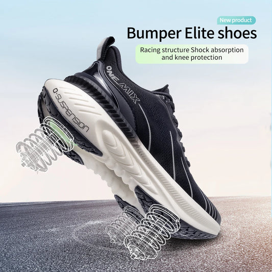 ONEMIX Men's Bumper Elite 3.0 Carbon Plate Marathon Running Shoes