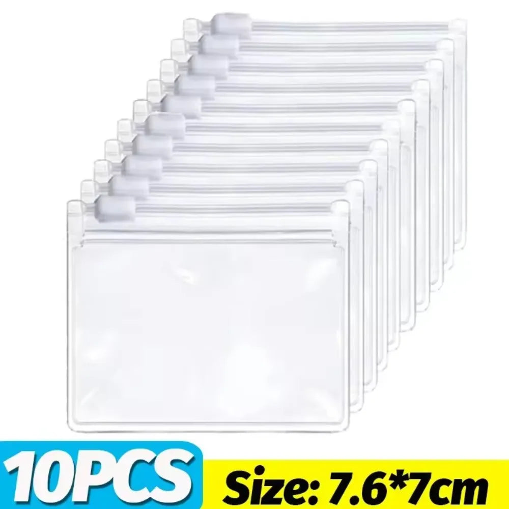 Small Pill/Jewelry Zippered Storage Bags
