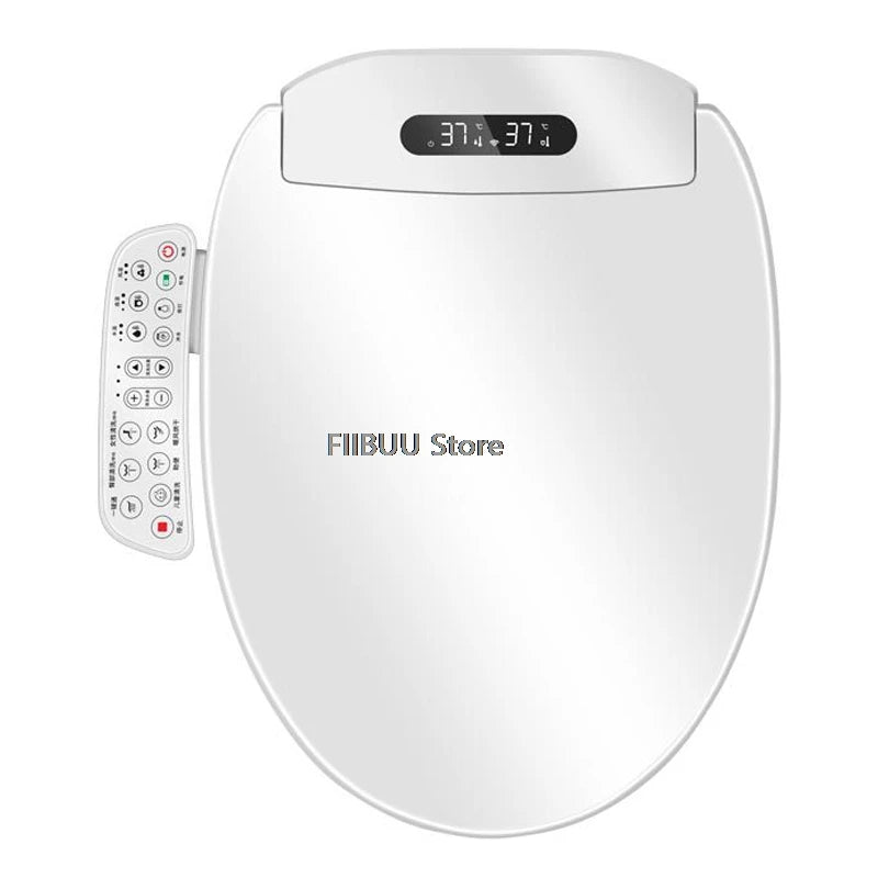 Electric Smart Bidet Toilet Seat with Instant Warm Water and Heated Seat