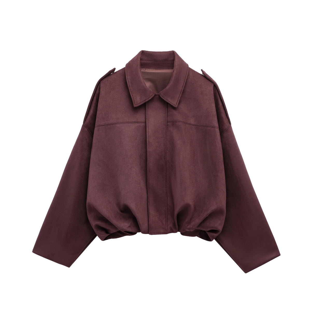 Women's Vintage O-Neck Single-Breasted Jacket