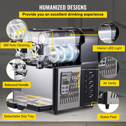 VEVOR Commercial Slushy Machine