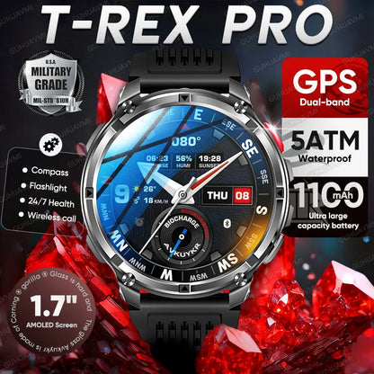 T-Rex3 Pro 1100mAh Battery Smart Watch