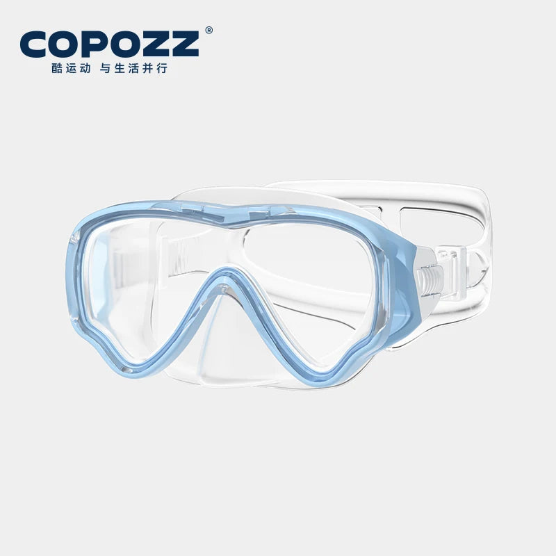 COPOZZ Kids Full Face HD Anti Fog Snorkel Mask