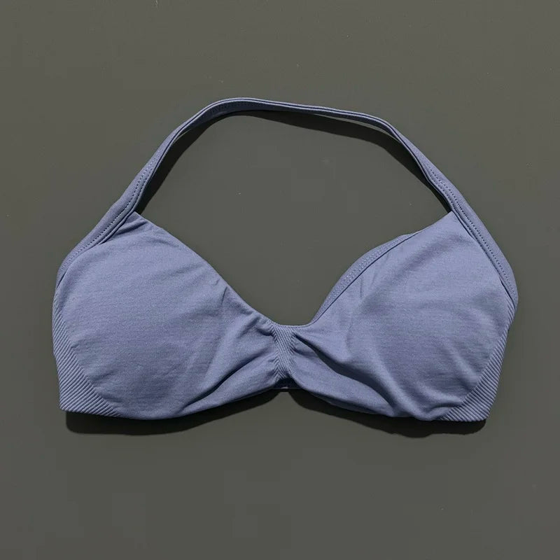 Strappy High Support Thin Strap Seamless Bras