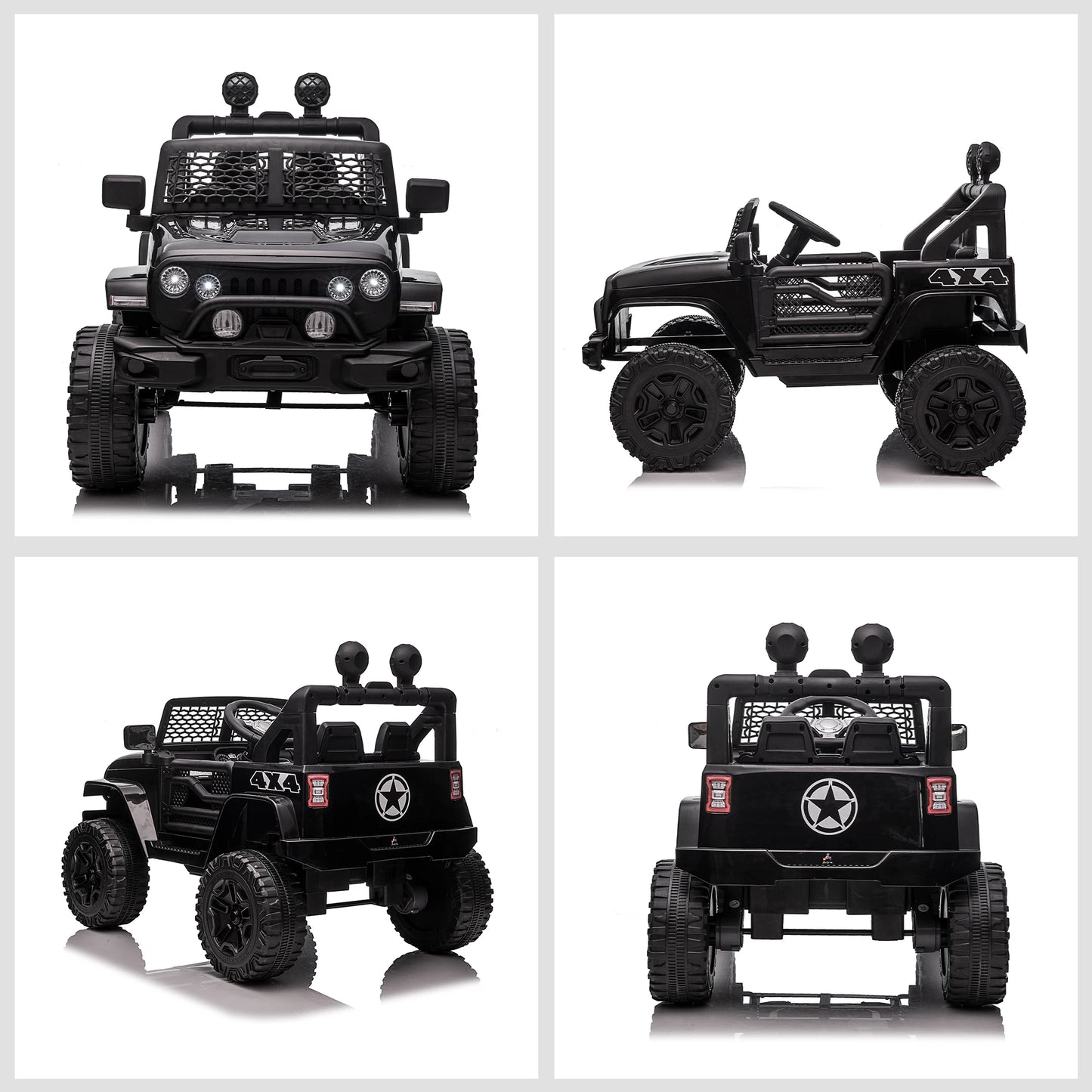 12V Battery Powered Kids Ride on Car W/ Parent Remote