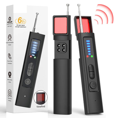 Professional Anti-Spy Hidden Camera & Wireless Signal Detector