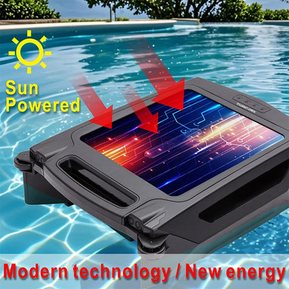 Wireless Solar-Powered Robotic Pool Surface Skimmer (Model S001A)