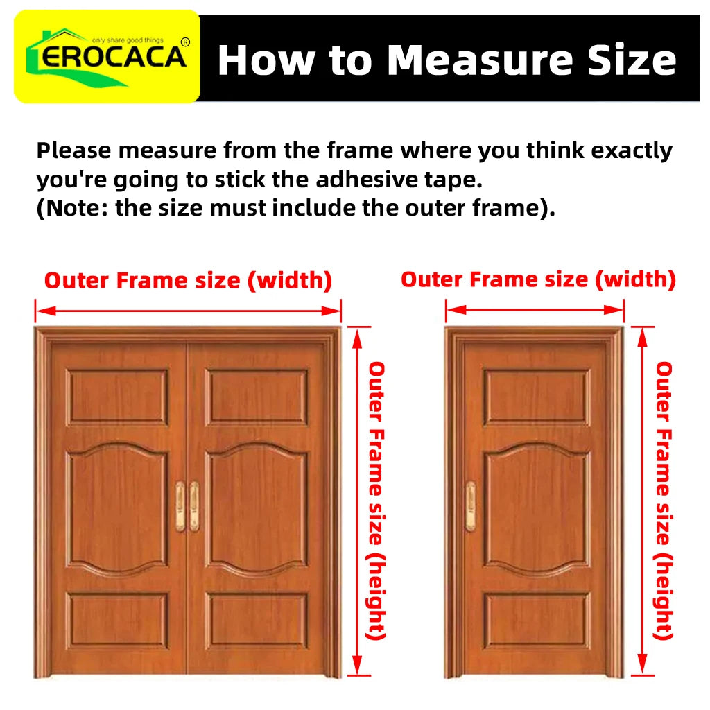 EROCAC Mesh Pet Screen Door with Zipper