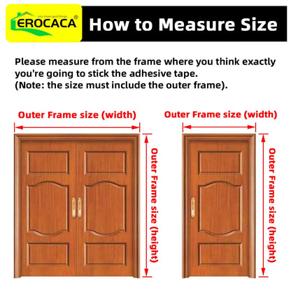 EROCAC Mesh Pet Screen Door with Zipper