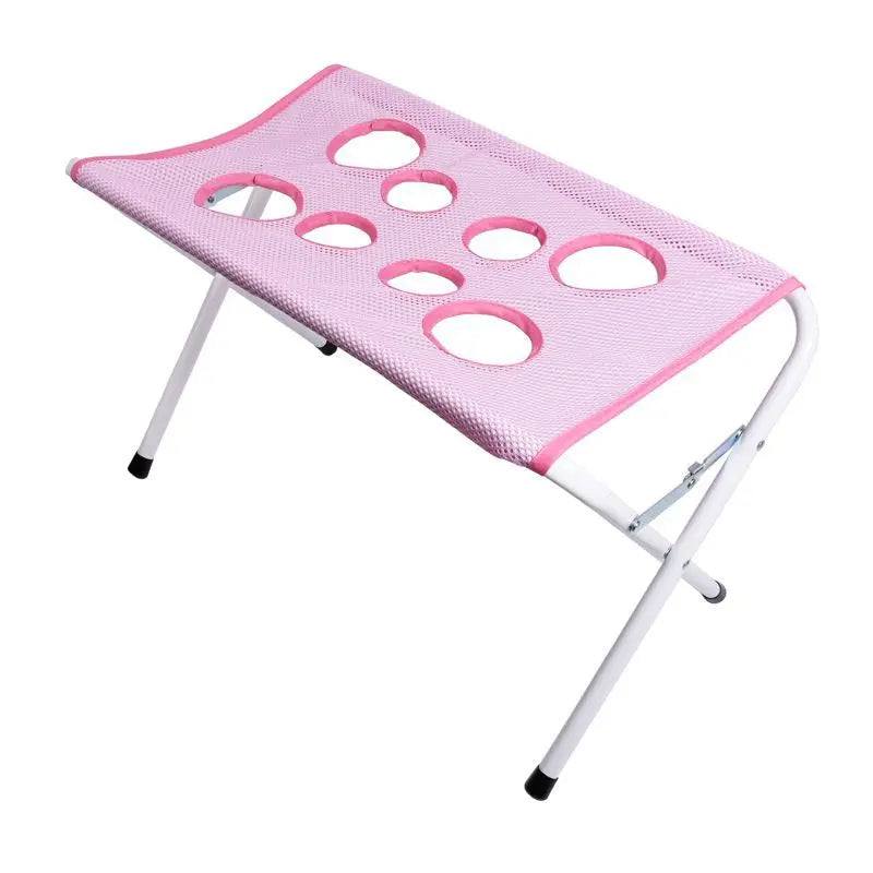 Foldable Portable Pet Grooming Table & Bath Station with Non-Slip Mesh