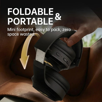 Monster Harmonic N21 Wireless Bluetooth 6.0 Over-Ear Foldable Headphones