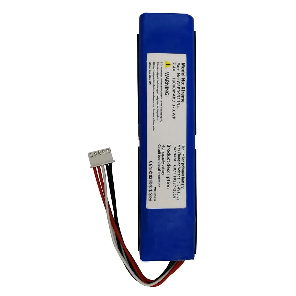18000mAh Replacement Battery & Tool Kit for JBL Xtreme 1 Speaker
