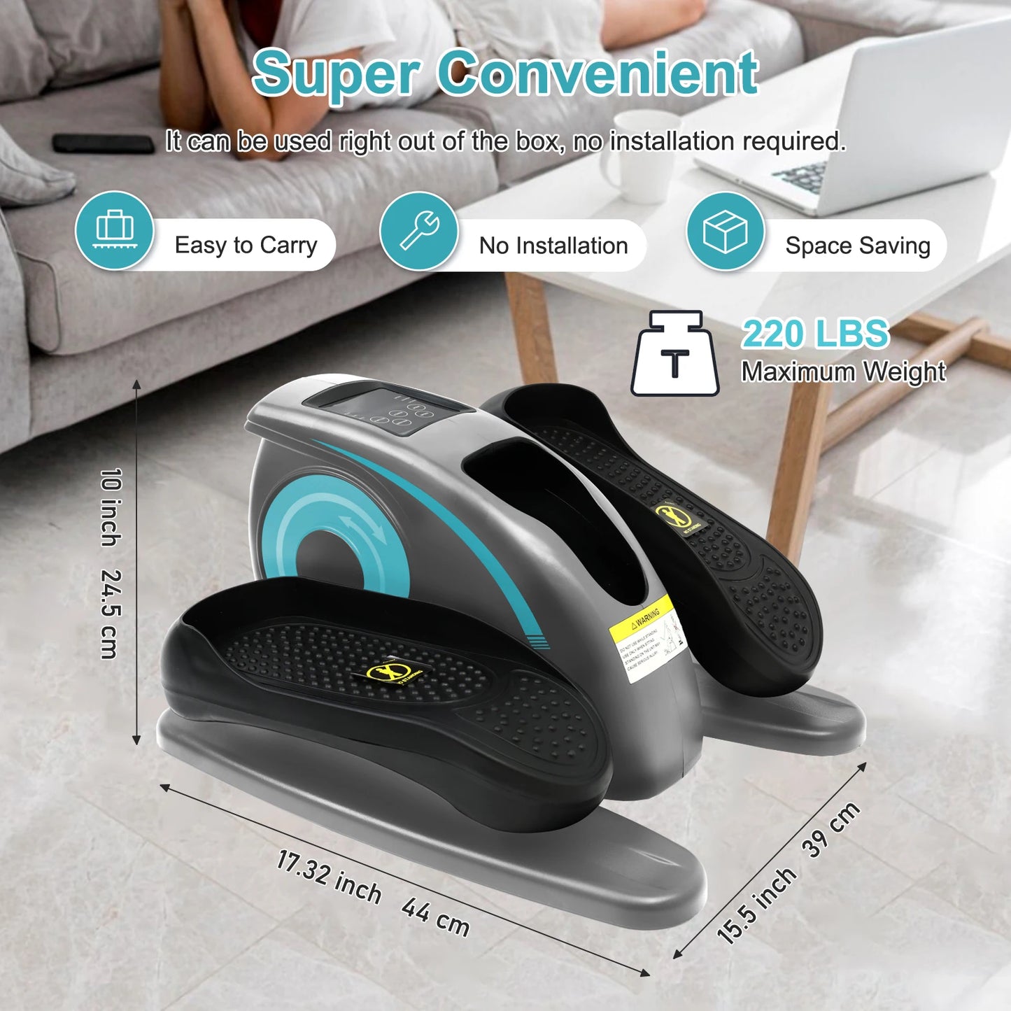 Electric Elliptical Pedal Machine