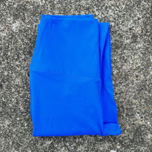 Solid Color High Waist Leggings with Pocket