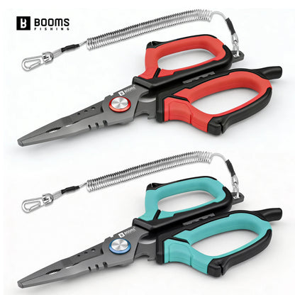 Booms Fishing H07 16cm Stainless Steel Split Ring Pliers & Hook Remover