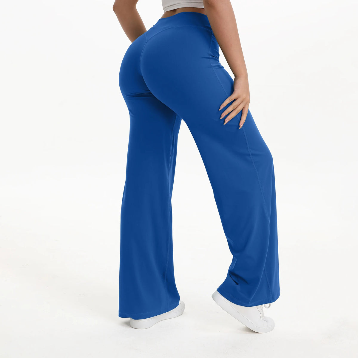 NCLAGEN Women’s Seamless Flare Yoga Leggings – High-Waist Butt Lifting Activewear