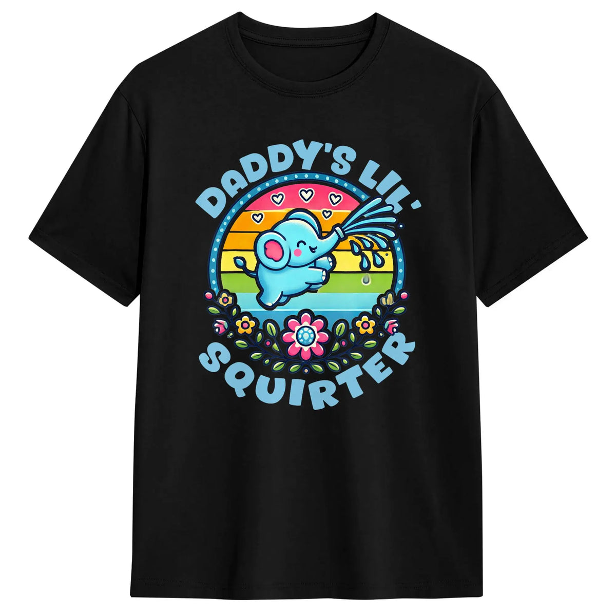 Funny Whale Graphic Cotton T-Shirt